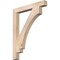 Ekena Millwork Imperial Block Smooth Bracket, Douglas Fir, 3 1/2"W x 30"D x 38"H BKT04X30X38IMP05SDF - alternate 1